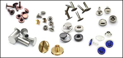 Different Types of Rivets for Leather and Their Uses