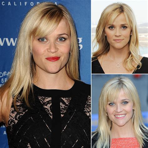 Who: Reese Witherspoon The look: Choppy, sideswept bangs Sometimes | 20 ...