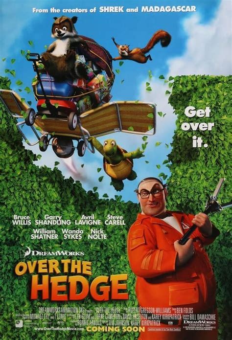 Over the Hedge (2006) | Animated movies, Animation, Movie posters vintage