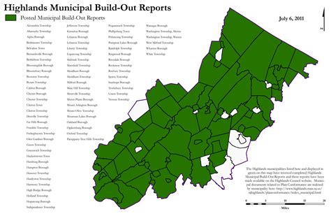 New Jersey Highlands Council | Plan Conformance