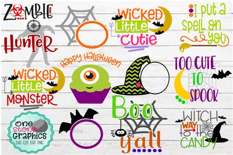 Wickedly Whimsical Halloween Kids Bundle Graphic by OneStoneGraphics ...