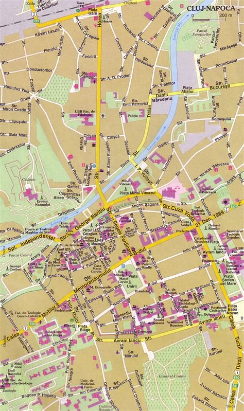 Large Cluj-Napoca Maps for Free Download and Print | High-Resolution ...