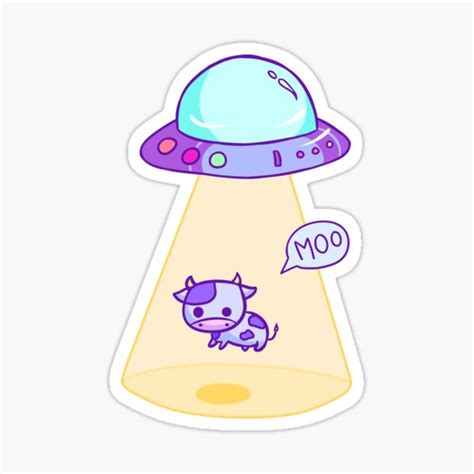 "Abduction" Sticker for Sale by Angelle Quesnel | Redbubble