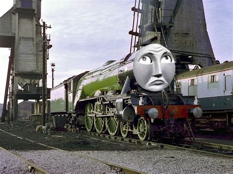 What If Gordon Was The Flying Scotsman? by MonkeySticks on DeviantArt