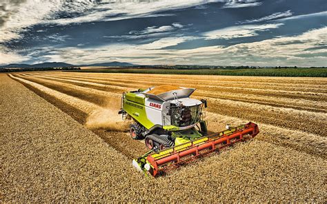 CLAAS Lexion 670, grain harvesting, R, 2019 combines , agricultural machinery, wheat harvest ...