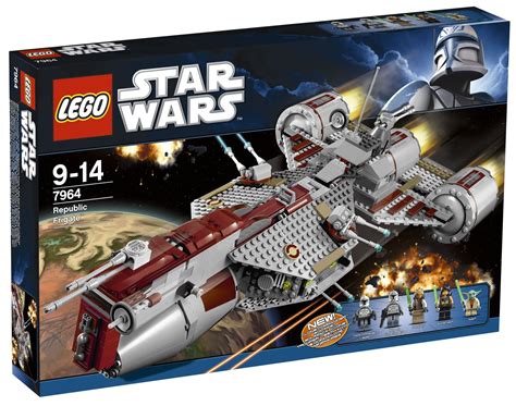 LEGO Star Wars 7964 pas cher - Republic Frigate