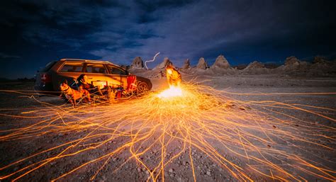 Steel Wool Photography Ideas, Tutorial | How to do Fire Spinning with Steel Wool