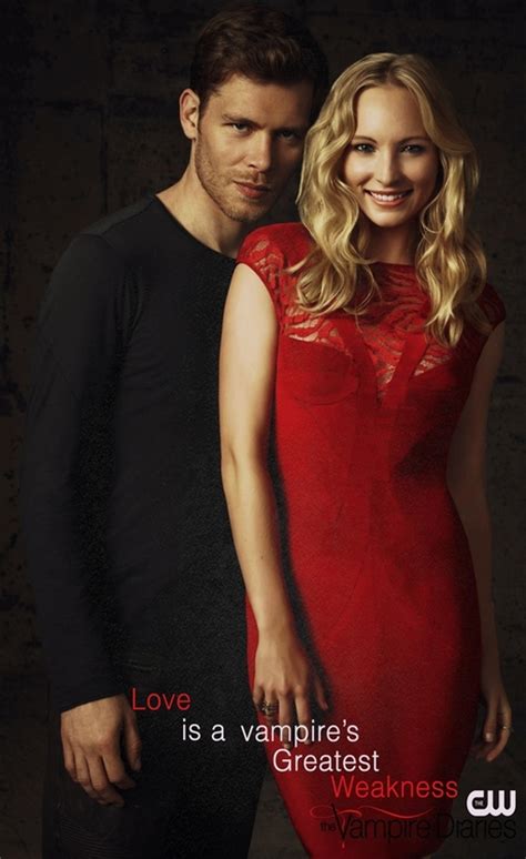 Love is a vampire’s Greatest Weakness- Klaus & Caroline in The Vampire Diaries - Klaus ...