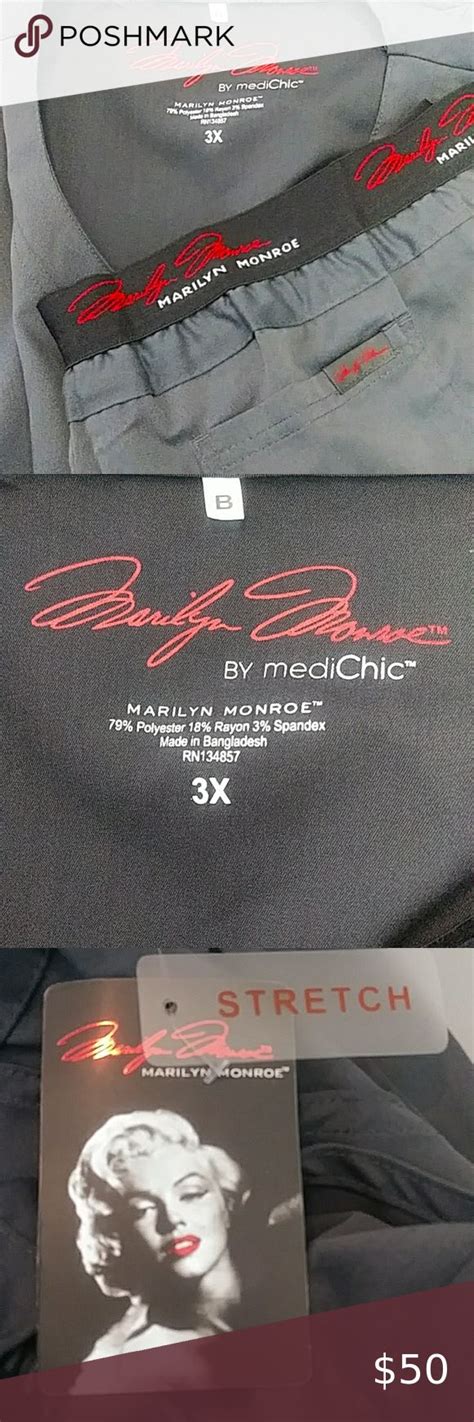 Marilyn Monroe scrubs set in 2022 | Scrub sets, Marilyn monroe, Pewter grey