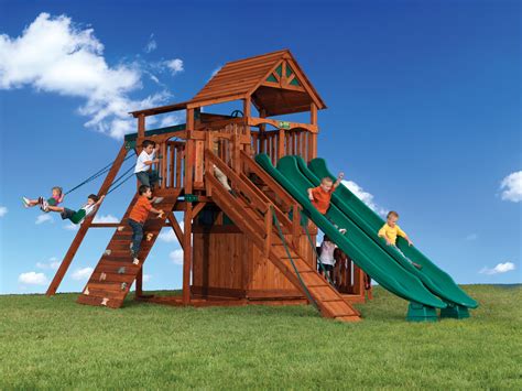 Backyard Adventures Titan Treehouse 3 Outdoor Playsets