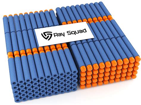 500 Pack Blue Nerf Compatible Darts – Ray Squad