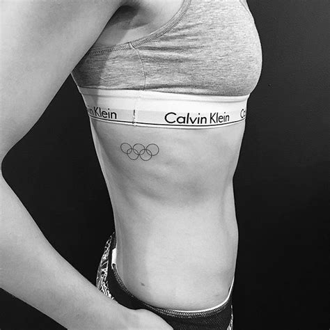 I ⚔ in #mycalvins @nicoleross_usa #jonboytattoo Olympic Rings | Sport ...