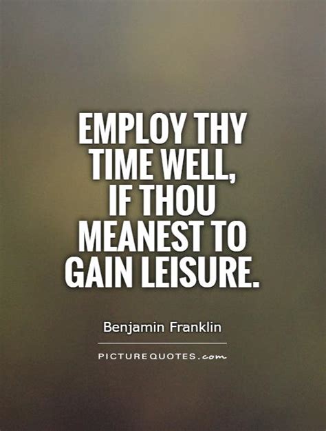 Leisure Time Quotes. QuotesGram