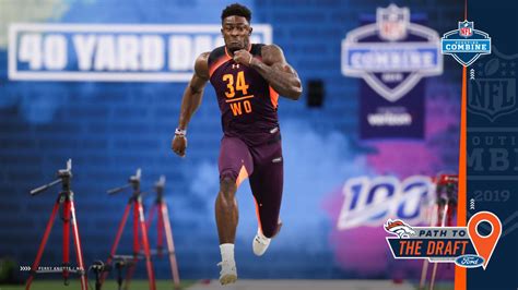 NFL Football: Nfl Combine 40 Yard Dash 2019 Wide Receivers