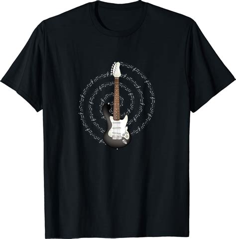 Amazon.com: Electric Guitar Themed T-Shirt: Clothing