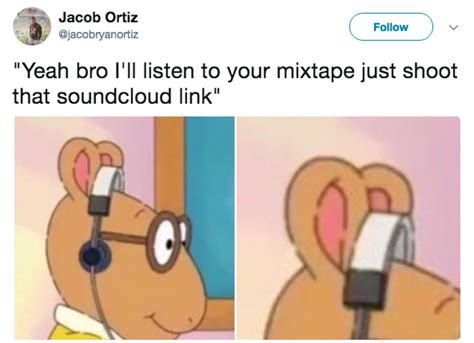 Soundcloud | Arthur's Headphones | Know Your Meme