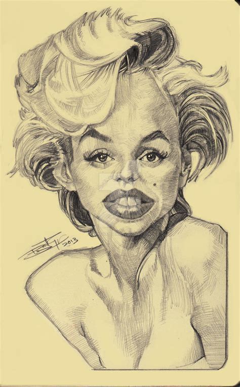 Marilyn Monroe Sketch. by SriPriyatham on DeviantArt