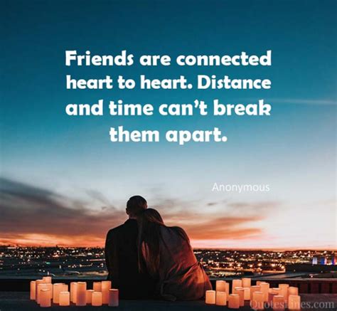 73 Best Long Distance Friendship Quotes | QuotesLines