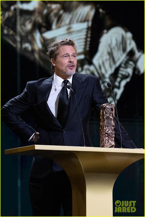 Brad Pitt Makes Surprise Appearance at Cesar Awards 2023 to Honor ...