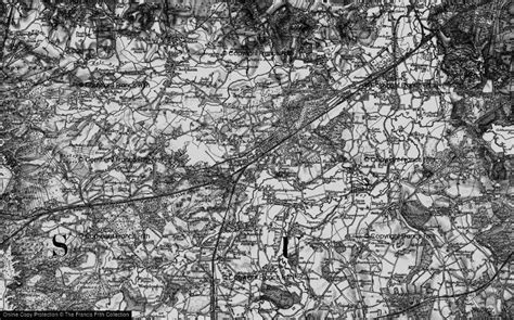 Historic Ordnance Survey Map of Woking, 1896 - Francis Frith