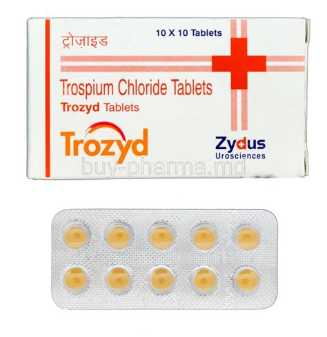 Buy Trospium Chloride ( Generic Sanctura Xr ) Online - buy-pharma.md