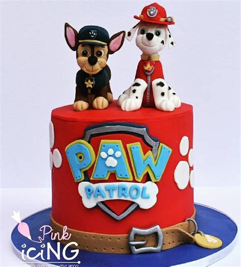 Paw Patrol Chase Cake