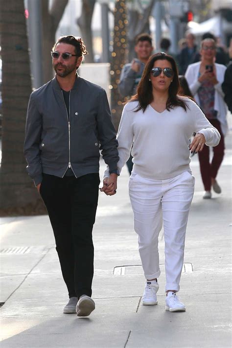 Eva Longoria with her husband out in Beverly Hills -01 | GotCeleb