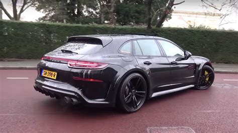 Porsche Panamera Sport Turismo TechArt GrandGT Gets Detailed Walkaround - autoevolution