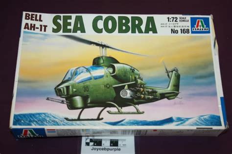 ITALERI BELL AH-1T Sea Cobra Helicopter 1:72 scale model kit No.168. EUR 9,24 - PicClick IT