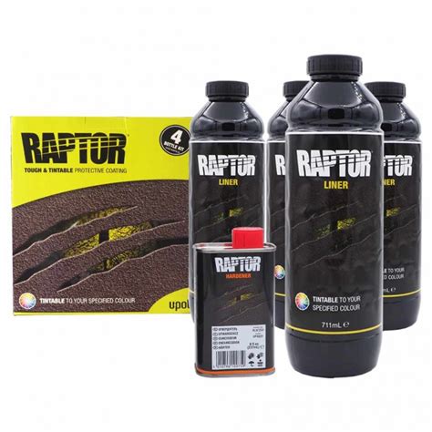 4ltr TINTABLE RAPTOR LINER KIT - Car Paint Shop