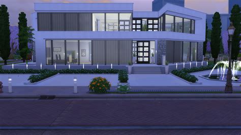 Sims 4 Modern House No CC