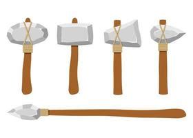 Stone Tools Clipart Image
