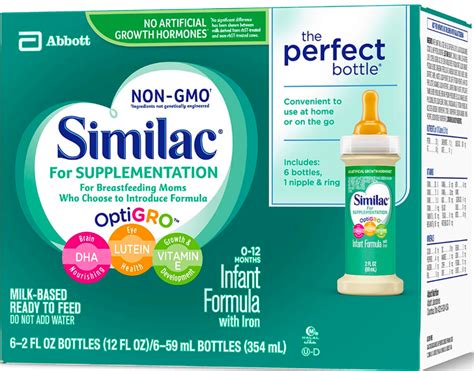 Similac Ready-to-Feed Bottles 48-Pack Only $30 + FREE $10 Walmart Gift ...