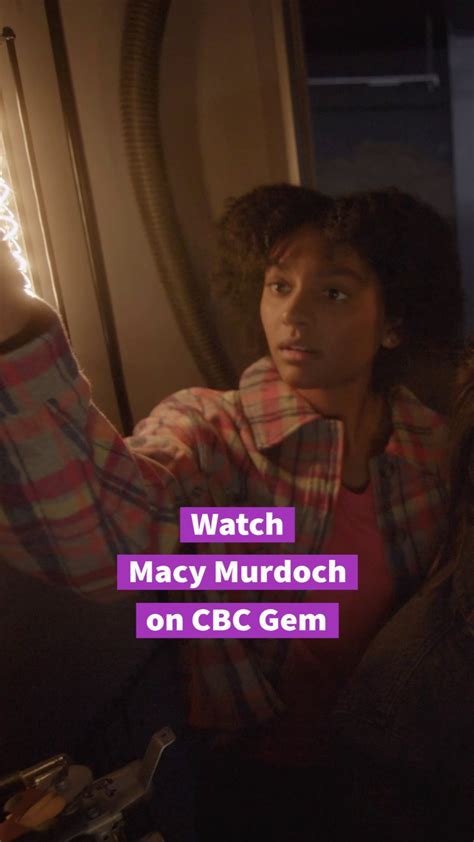 Jump into the mysterious world of Macy Murdoch 🔎 Watch this new tween series now on @cbcgem! # ...