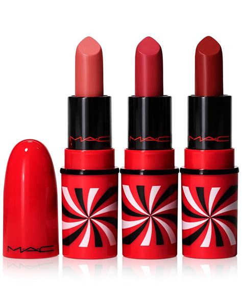 MAC 3-Pc. Hypnotizing Holiday Tiny Tricks Mini Lipstick Set & Reviews - Makeup - Beauty - Macy's