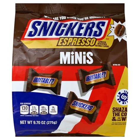 Snickers Espresso Minis - Shop Snacks & Candy at H-E-B