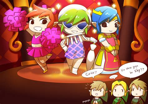 Tri Force Heroes by lulubuu on DeviantArt