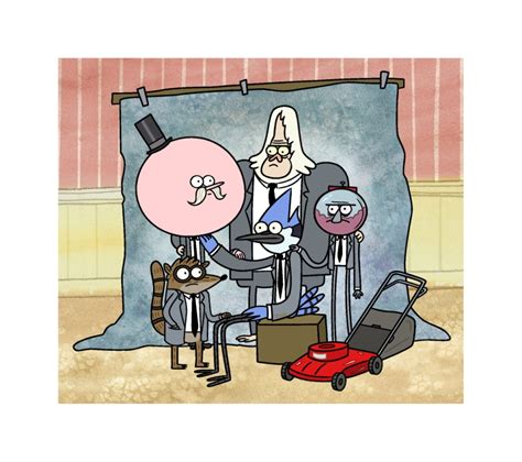 Is there a story behind this poster? : r/regularshow