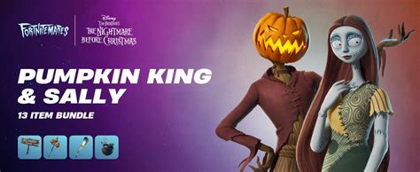 Sally and Pumpkin King Arrive in Fortnite with LEGO Fortnite Halloween Town Build Set ...