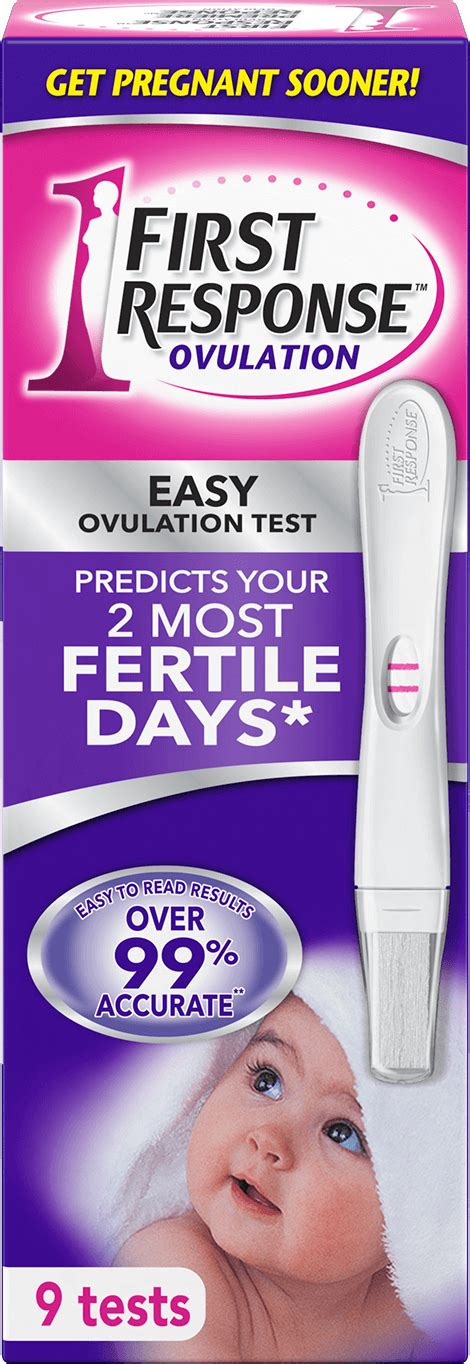 Easy Read Ovulation Test | First Response | FIRST RESPONSE