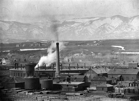 .. at Sheridan, looking southwest, 1910. | Wyoming, Burlington, Sheridan