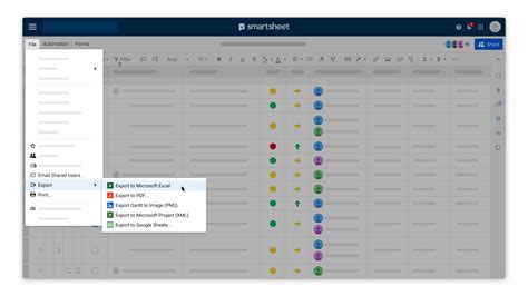 Export Gantt Chart From Smartsheet - Ponasa