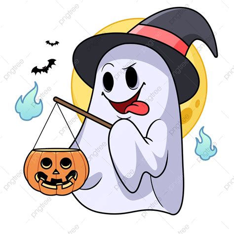 Halloween Ghost PNG Picture, Halloween Ghost Jack Olantern, Halloween ...