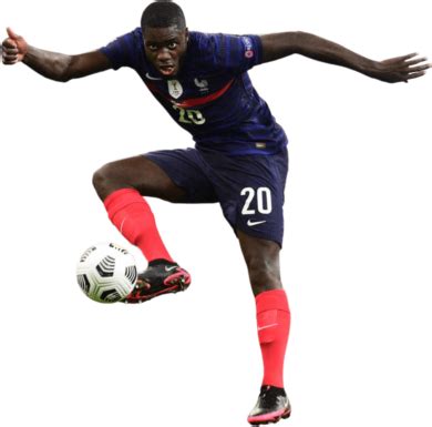 Dayot Upamecano France football render - FootyRenders