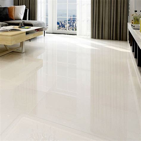 Modern Style Square Floor Tile Pure Color Straight Edge Waterproof ...