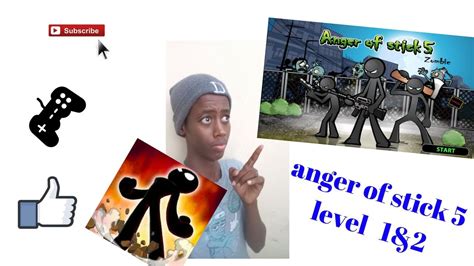 ANGER STICK 5 - level 1&2 HD - YouTube