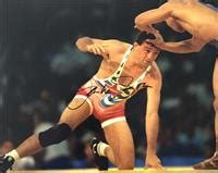 John Smith autographed 8x10 photo (USA Wrestling Champion, Oklahoma State) Image #1