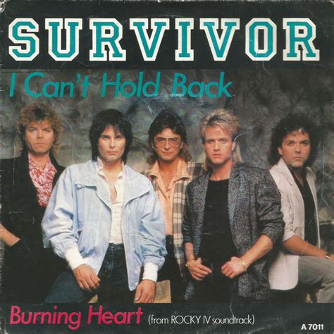 Survivor - I Can't Hold Back (Vinyl, 7", Single) | Discogs