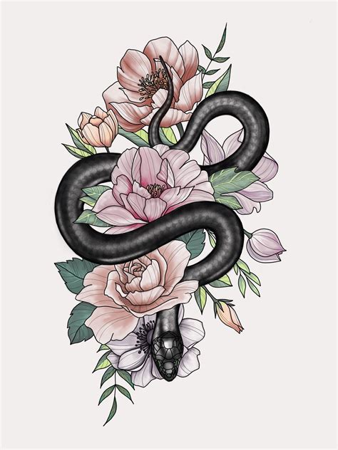 Snake tattoo designs simple | City Of