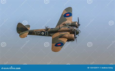 Bristol Blenheim Mk1 Vintage Aircraft Editorial Photo - Image of piston, bomber: 133155971